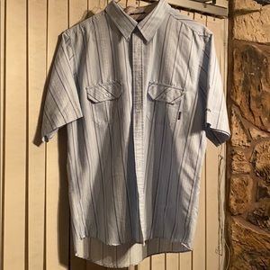 Billabong Short Sleeve light blue stripe